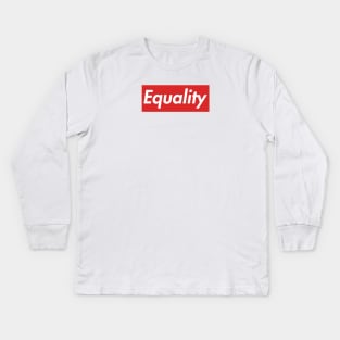 Equality Kids Long Sleeve T-Shirt